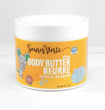 Beurre de karité corporel - Souris Verte - 60g